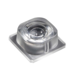 Soczewka LED punktowa rozpraszająca, kąt widzenia 20° Bezbarwny Silikon Kopuła, Ledil, seria: JENNY