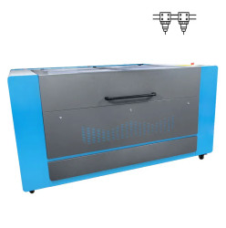 Ploter laserowy CO2 QT-1610 H 2x130W Ruida Dwie Głowice