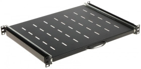 Wysuwana półka do szafy RACK 19cali RSR19-1U-350B