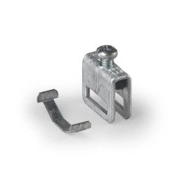 Zacisk szynowy Cu 1-6mm2, z ochroną przewodu, szerokość 6mm KJ25.1