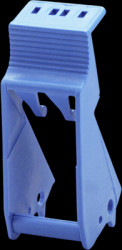 Retaining bracket, blue, 095.92.3