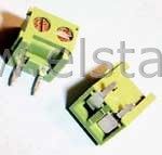 Listwa 2- zaciskowa ( R= 3,81 ) kątowa 9A