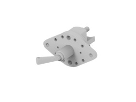 Przełącznik obrotowy, 1NO, 400 A, 32V, 2-położeniowy, TE Connectivity KISSLING 35