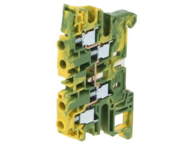 Zacisk rozgałęźny szynowy SNK 0,2÷6mm2 drogi 1 zaciski 4 TS35 1SNK506152R0000 (ZS6-4S-PE)