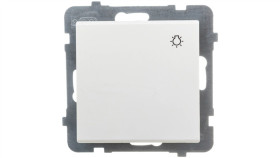 Sonata Przycisk /Światło/ Ecru Łp-5R/M/27