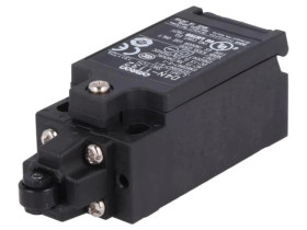 D4N-1132 Wyłącznik krańcowy z rolką z tworzywa Ø9,5mm, konfiguracją wyjścia NO + NC