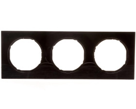 Berker R.3 Ramka potrójna czarna 10132245