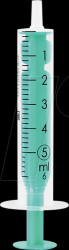2009051 First Aid, Syringe, 5ml disposable