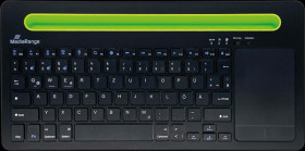 MROS131 Keyboard, bluetooth, touchpad, black/green