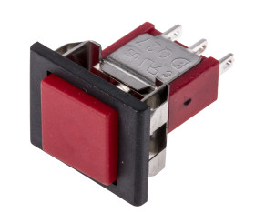 Nasadka przełącznika Chwilowy SPDT, montaż panelowy RS PRO