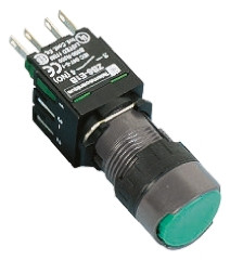 Przycisk SPST średnica wycięcia 16mm, montaż panelowy Schneider Electric