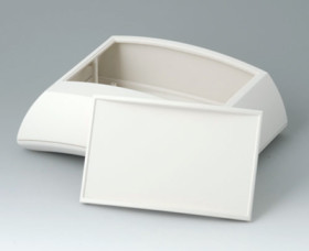 ABS enclosure, (L x W x H) 150 x 200 x 69 mm, gray white (RAL 9002), IP40, B7025237