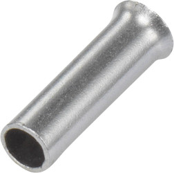 Końcówki kablowe tulejkowe 440106.47, 0.5 mm2 x 6 mm, srebrne, 100 szt.