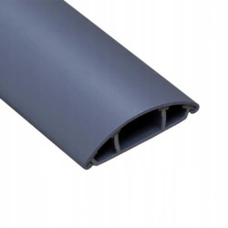 Listwa maskująca przewody TV maskownica uniwersalna napodłogowa naścienna 50x15mm szara 2m