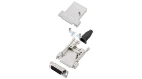 Osłona 26-pinowe D Sub Hoods do Dla kabla Encitech Connectors