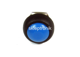 Przycisk okrągły ON PBS-33B niebieski