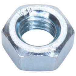 Sealey SN8 Steel Nut M8 Zinc DIN 934 Pack of 100