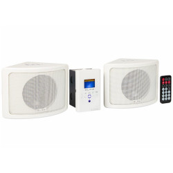 Naścienny zestaw audio BLOW NS02 z Bluetooth/restauracji/sklepu