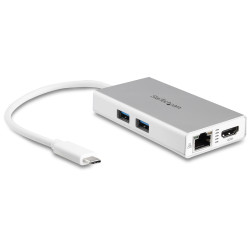 Stacja dokująca, magistrala: USB-C, 4096 x 2160, USB: 2, typ: USB C, standard: USB 3.0