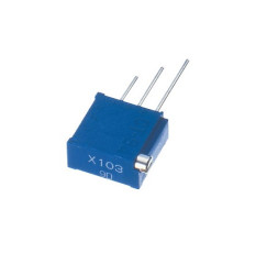 Potencjometr dostrojczy THT 0.5W 18 -zwoje Regulacja boczna