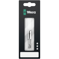 Wera 05073401001 893/4/1K Stainless Universal Bit Holder with Strong Magnet