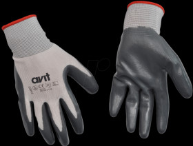 AV13073 Gloves, nitril coated, XL, EN420 ;EN388