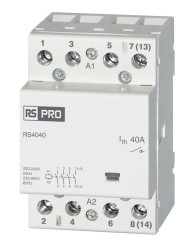Stycznik 230 V AC RS PRO 2,2 kW 40 A