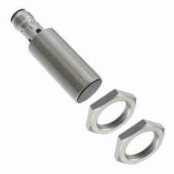 Czujnik zbliżeniowy M18 Indukcyjny 5 mm Omron Wpuszczany 10 → 30 V dc długość 59mm Gwintowany