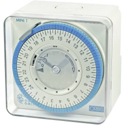 ORBIS OB050523 CRONO D Timer 230V Surface Mount DIN Rail 250V AC