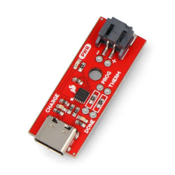 LiPo Charger Plus - ładowarka akumulatorów Li-Pol 3,7V - USB C - SparkFun PRT-15217