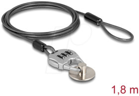 20657 Security cable for tablets and smartphones with combination lock