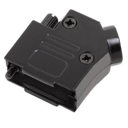 Encitech 6560-0116-11 D-Sub Housing 9 Pins solid metal black 1pc