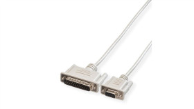 Roline Kabel Do Drukarki 9Pin. Żeńskie - 25Pin. Męski, 1,8 M