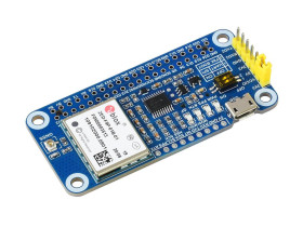 Waveshare ZED-F9P GPS-RTK HAT for Raspberry Pi, Centimeter Level Accuracy, Multi-Band RTK Differential GPS Module