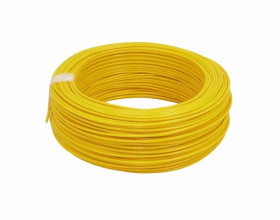 Przewód instalacyjny miedziany DY 1,5 żółty /100m/