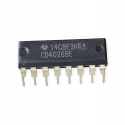 CD4026 (CD4026BE) DIL16 UKŁAD SCALONY