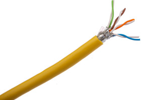Kabel Ethernet Cat6 długość 100m Niezakończony HARTING PVC l. żył: 7 średnica 6.9mm