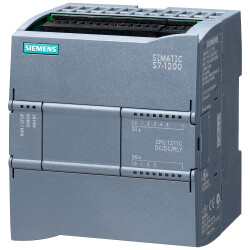 Siemens 6ES72111HE400XB0 SIMATIC S7 PLC CPU red pushbutton 22mm round