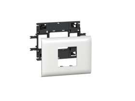 Uchwyt zatrzaskiwany 2m pokrywa biała 85mm 010992 LEGRAND