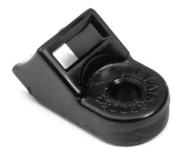 Spinka do kabli 36.3 x 19.3 x 16.7mm materiał: Nylon 66 Czarny Zacisk +105°C