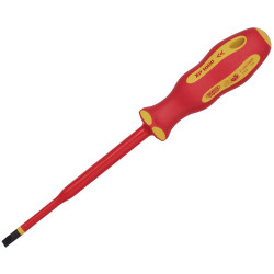 Draper 02161 XP1000 VDE Slimline Plain Slot Screwdriver 5.5 x 125mm