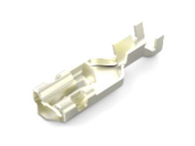 Konektor płaski Żeński 6.43 (W) x 0.84mm długość 22.6mm Izolacja: Nieizolowane Nikiel