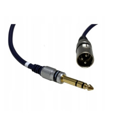Kabel Jack 6,3m. wt.-wt.XLR 5m stereo/kabel mikro. MK36 Vitalco