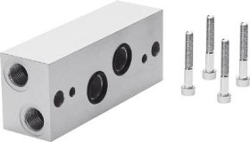 Płyta przyłączeniowa, kątowa FESTO NAW-1/4-1E-ISO 11304