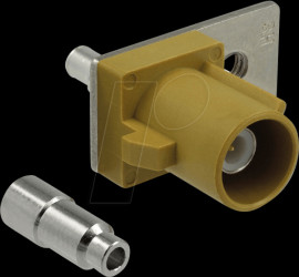 89811 FAKRA K plug spring pin for soldering 1 prepunched hole