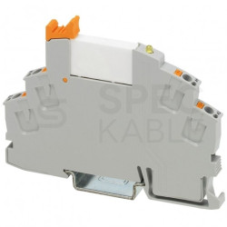 Moduł przekaźnika wtykowy RIFLINE DC 24V Push-in szary Phoenix Contact