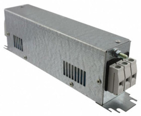 Filtr RFI 36A 3-fazowy 2.5mΩ 480 V AC 60Hz 570 μH Schurter Montaż kołnierzowy