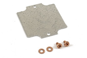 Płyta montażowa, 80.518mm x 2.97cal, materiał: Stal, Hammond