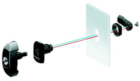 Uchwyt zamykający z kluczem 455 dla obudowy Spacial S3D, NSYAEDL455S3D