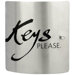 Burg Wächter 33640 Keybox 6205/10 Ni 10 Hooks Stainless Steel Magnetic Lock